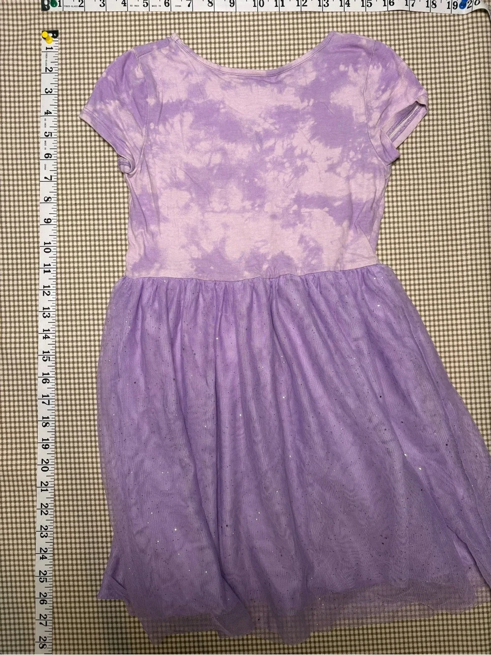 Disney Jumping Beans Isabela Encanto Purple Tulle Dress Girls Size 7